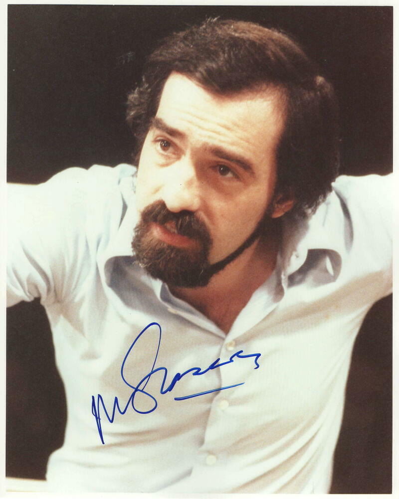 MARTIN SCORSESE SIGNED AUTOGRAPH 8X10 Photo Poster painting LEGENDARY DIRECTOR CASINO GOODFELLAS