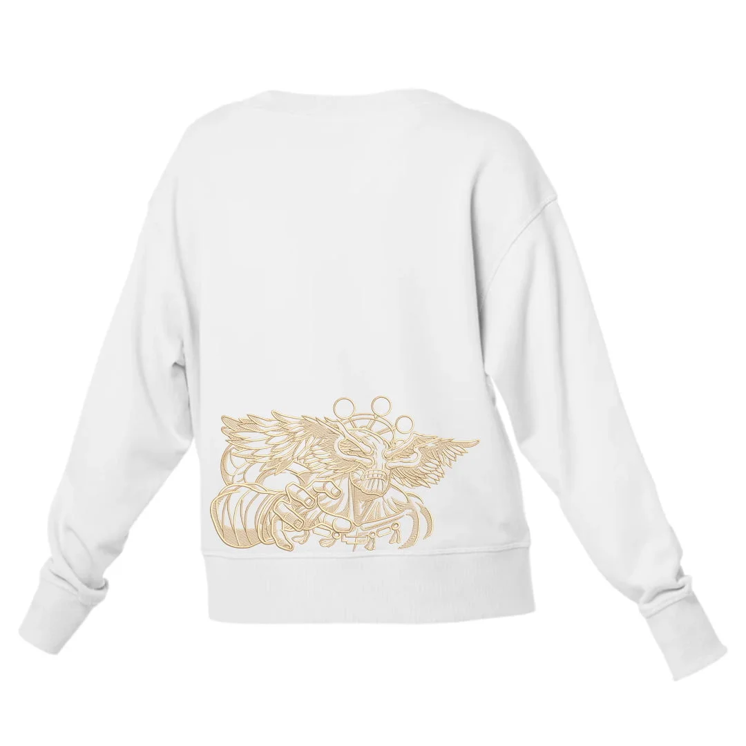 Otaku Stitch Embroidery Men's Sweatshirt
