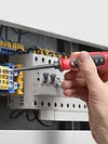 2 in 1 Home Circuit Tester Screwdriver with LCD Screen Non Contact Voltage Tester with Screwdriver for Electricians Home Use