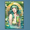 (40*60cm)Girl - Full Square Drill Diamond Painting