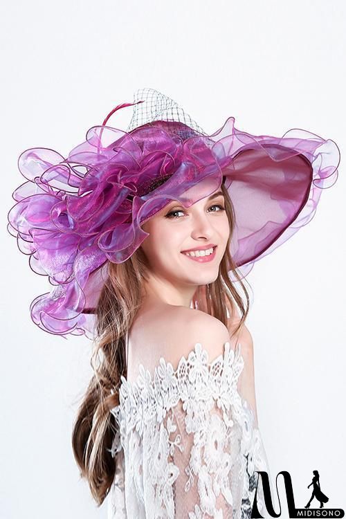 MidiSono - Organza Layer Sun Hat
