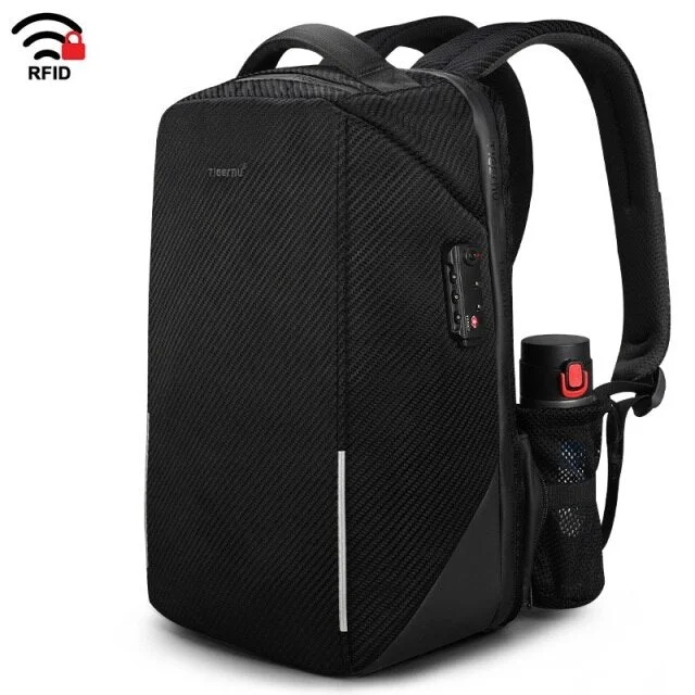 RFID 15.6inch Laptop Backpack TSA Lock Anti Theft Splashproof Business Men Backpacks Bag for Male Teenagers Mochila Man