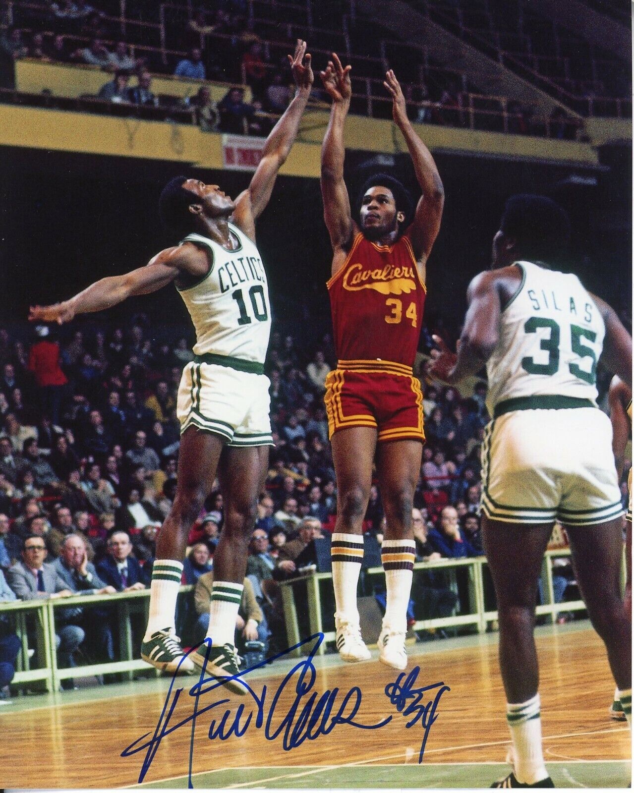 Austin Carr Autographed 8x10 Cleveland Cavaliers#S1391