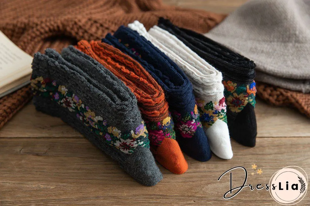 Breathable Sweet Cotton Women Socks