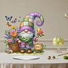 Diamond Painting Acrylic Single Sided May Gnome Ornaments Tabletop Home Office Decor