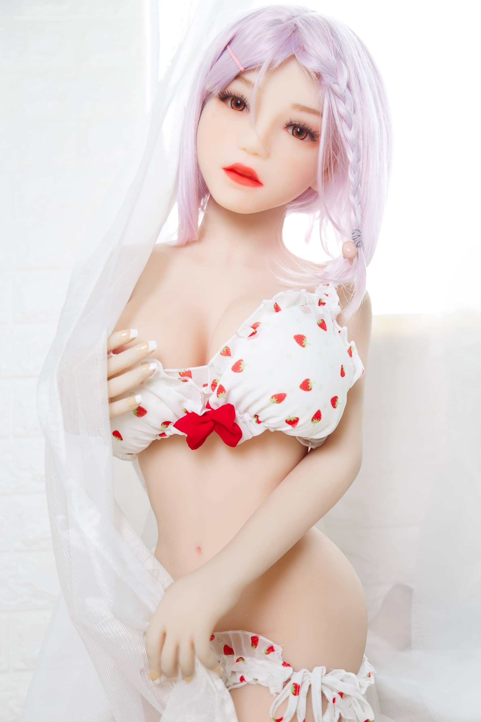 Small Love Doll Aibei Doll 128cm (4.20')  TPE Large Breast #112 -Lily (NO.350) Aibei Doll Littlelovedoll