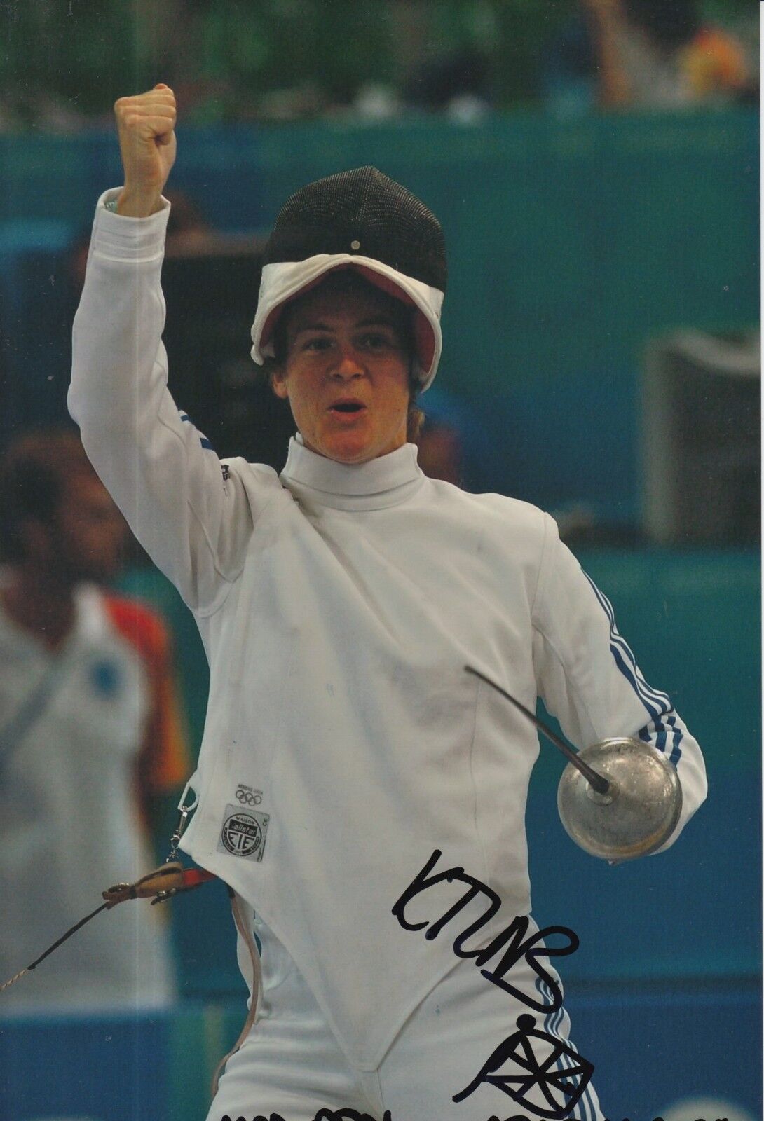 Kate Allenby Hand Signed Olympics 12x8 Photo Poster painting.