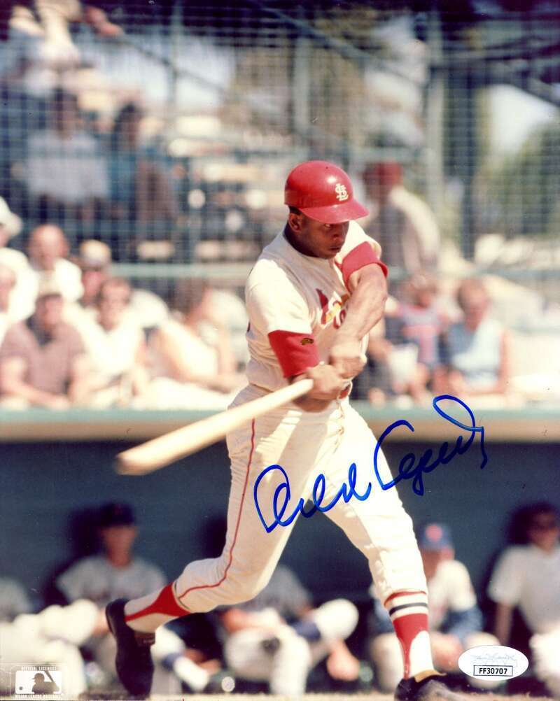 Orlando Cepeda JSA Coa Hand Signed 8x10 Photo Poster painting Cardinals Autograph