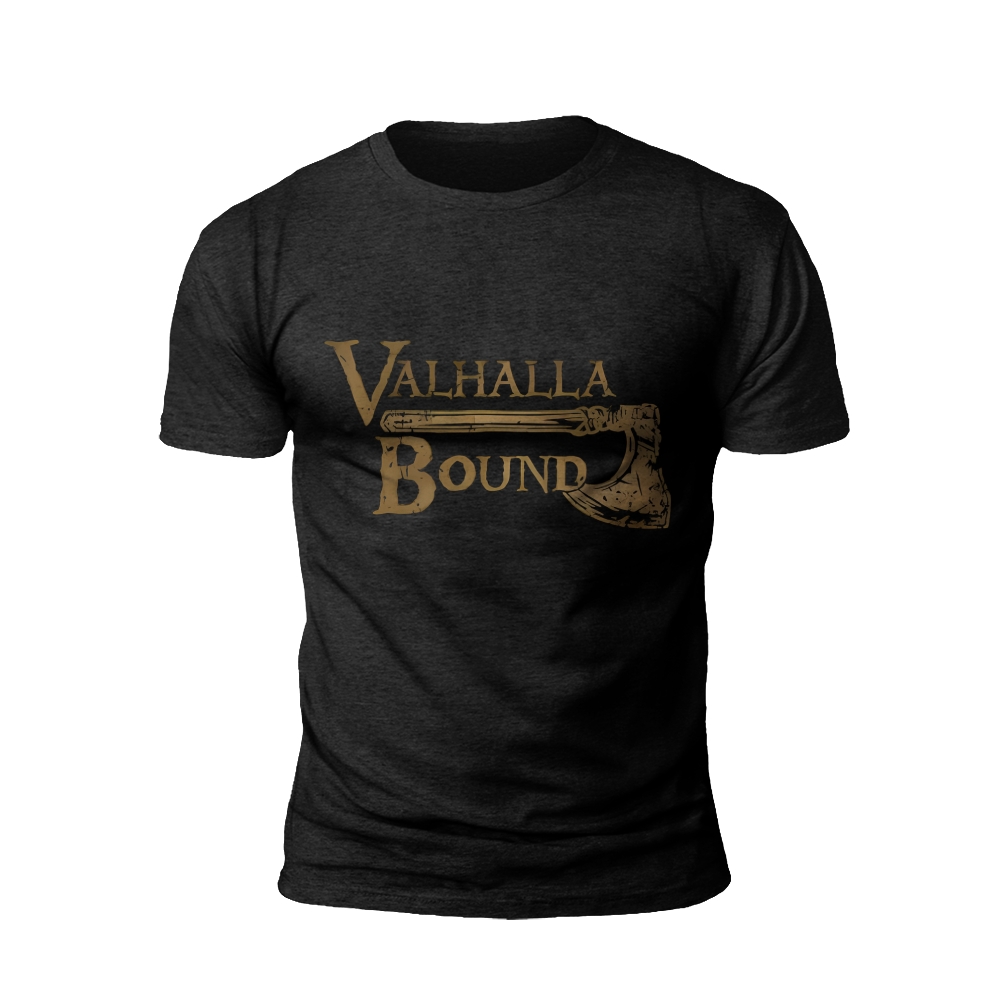 Valhalla Bound: The Journey of the Brave T-shirt