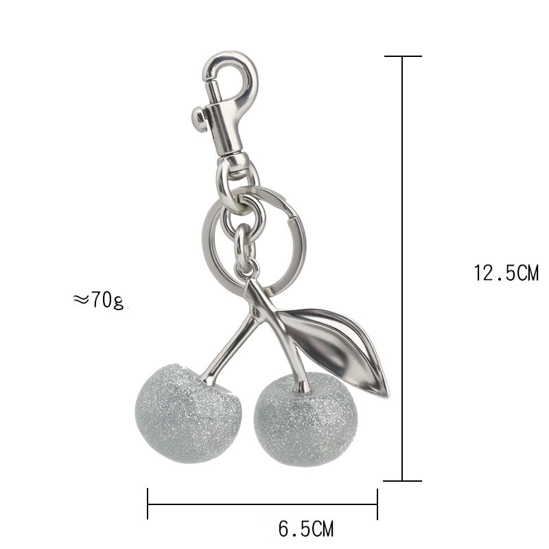 Resin Cherry Bag Charms
