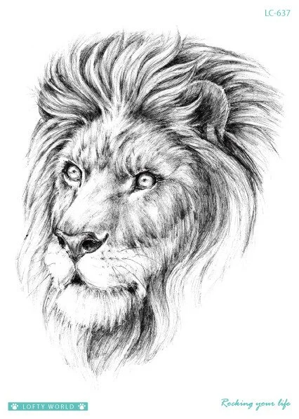 Sdrawing Transfer fake tattoo Waterproof Temporary Tattoo sticker men women Tiger wolf tattoo flash tatto arm tatoo makeup sticker