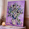 DIY Pearl Painting Art Kit, Oil Painting Style Beads Canvas With Frame 40*50cm