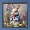 Hase - quadratischer Bohrer Diamond Painting - 35*35cm