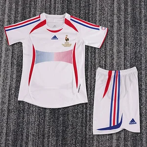 2006 Retro France Away Football Shirt Kids Size