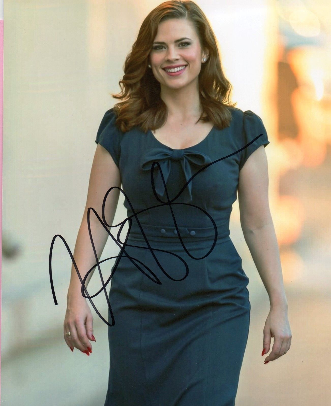 HAYLEY ATWELL AUTOGRAPHED SIGNED A4 PP POSTER Photo Poster painting PRINT 5