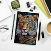 50 Seiten A5 Tiger - 5D DIY Basteln Notizbuch