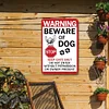 Dog Warning- Vintage Metal Signs(12*16Inch)
