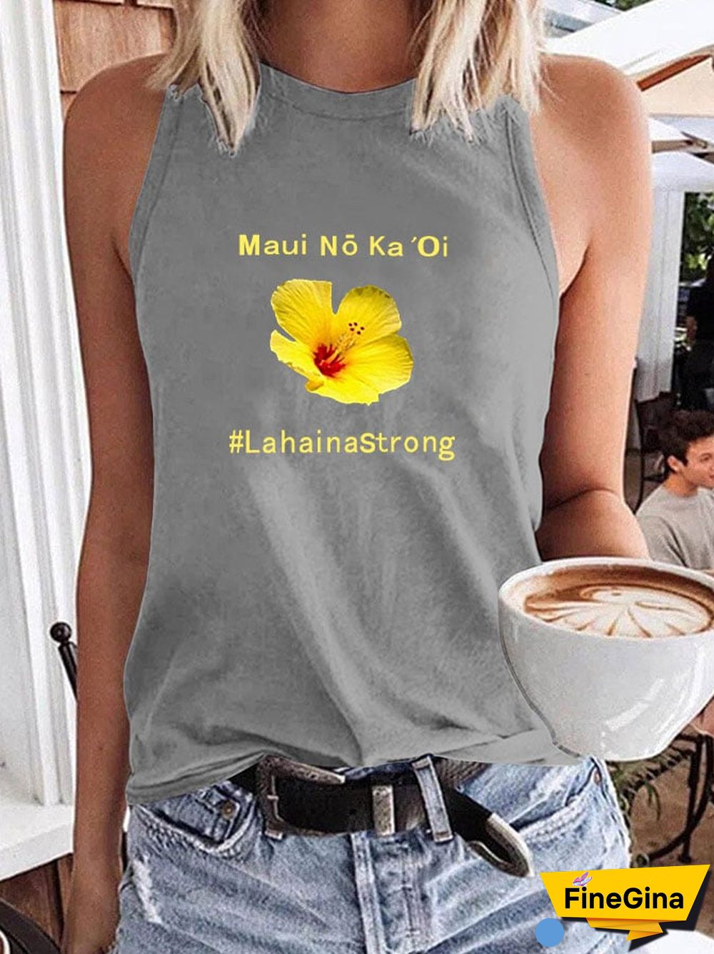 womens lahaina strong tank top