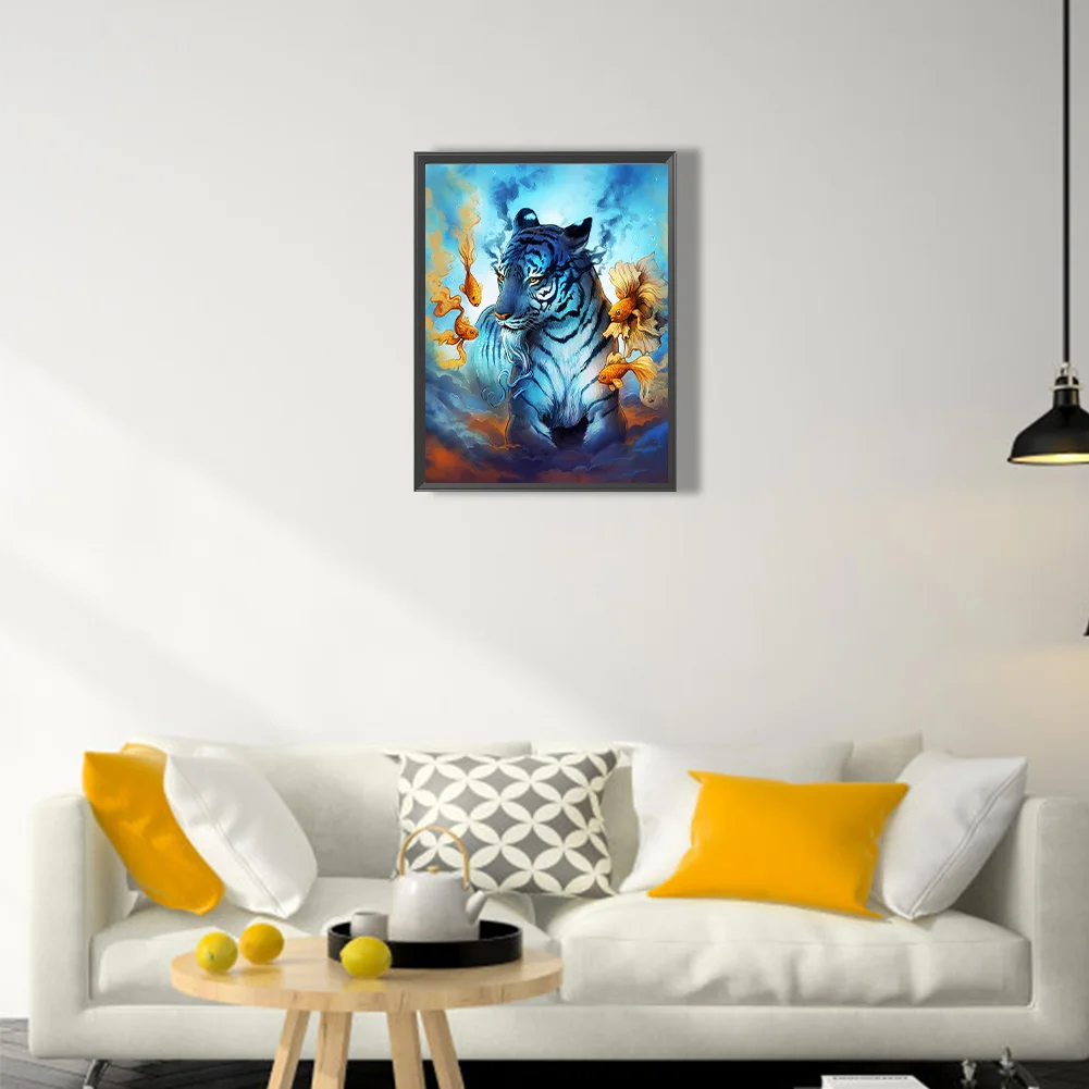 Diamond Painting - Full Square Drill - Tiger(Canvas|35*45cm)