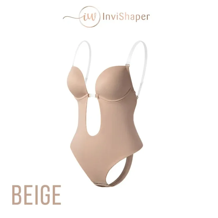 InviShaper - Plunge Backless Body Shaper Bra