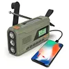 Portable DAB FM Radio with Flashlight BT Speaker Rechargeable Emergency Radio
