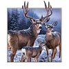 Deer - Partial Round Diamond Painting(45*45cm)