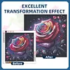 Diamond Painting -DIY Round Drill Gem Rose(40x40cm)