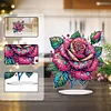Diamond Painting Flower Tabletop Ornaments Kit Home Table Decor