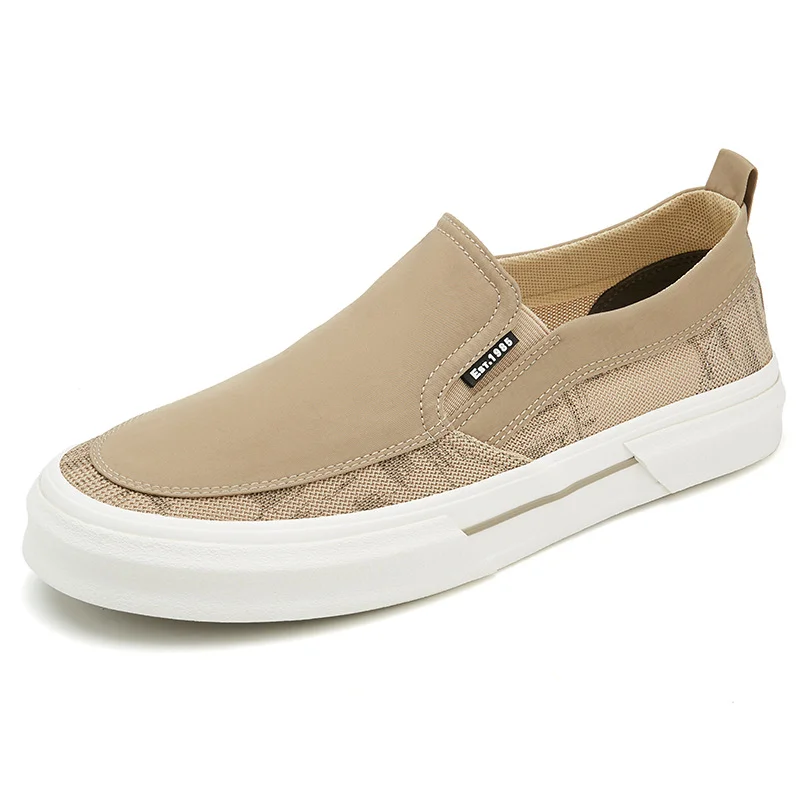 Yyvonne Walk 25622 Summer New Men's Shoes Niche Fashion Trend Casual Shoes Net Low Help Flat Heel Shoes