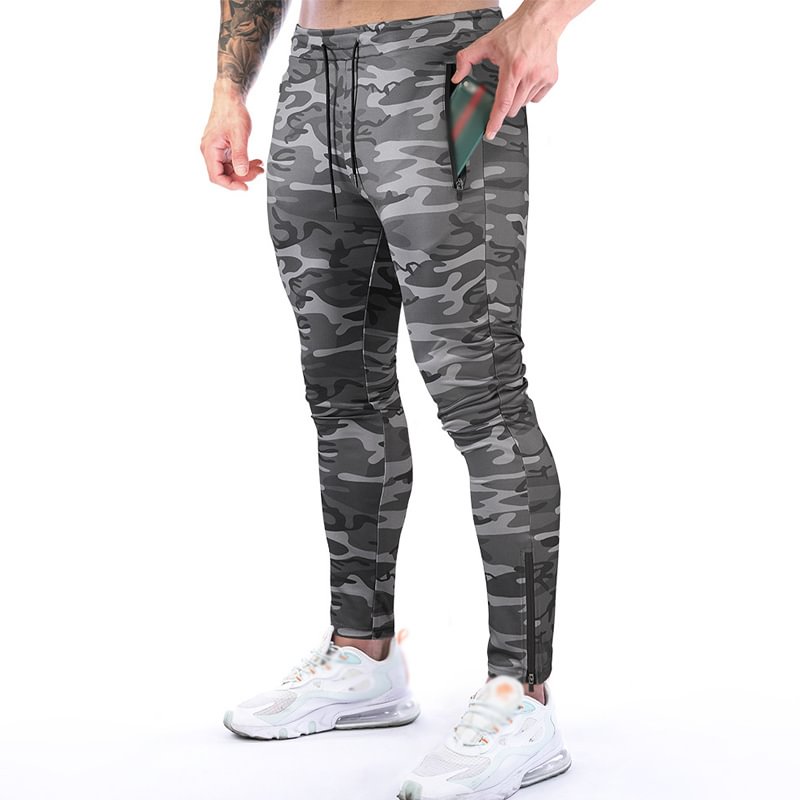 Camouflage Slim Jogger Gym Pants-Compassnice®