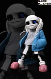 Single Version SANS with LED - Undertale Resin Statue - GamePlayer Studio