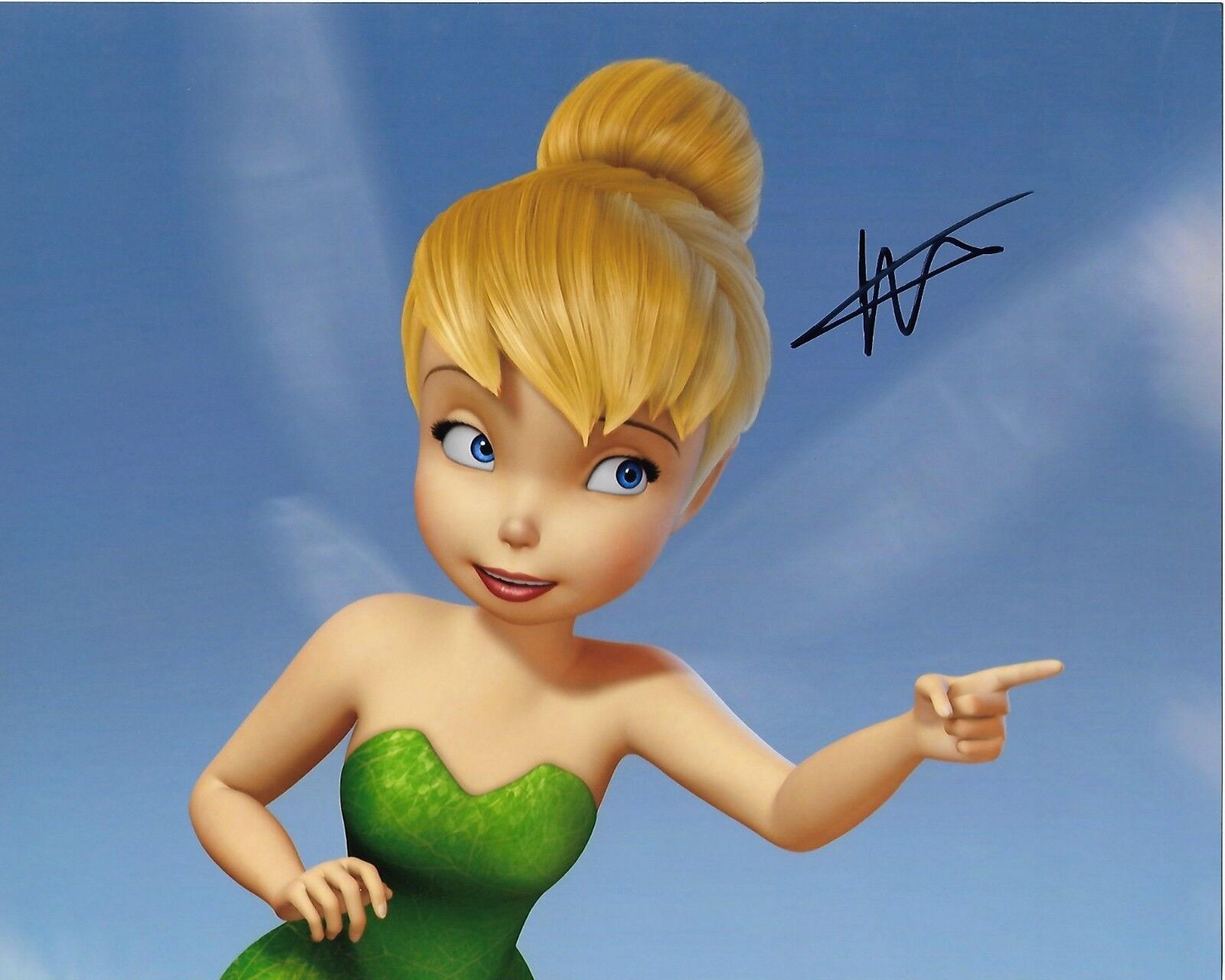 MAE WHITMAN TINKER BELL AUTOGRAPHED Photo Poster painting SIGNED 8X10 #11 DISNEY FAIRY