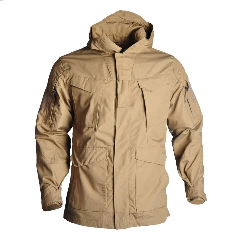 Aonga Mege Male Military Jacket for Men Tactical Clothing US Army M65 Combat Jacket Coat Worker Trench Coat veste army Autumn Spring aonga