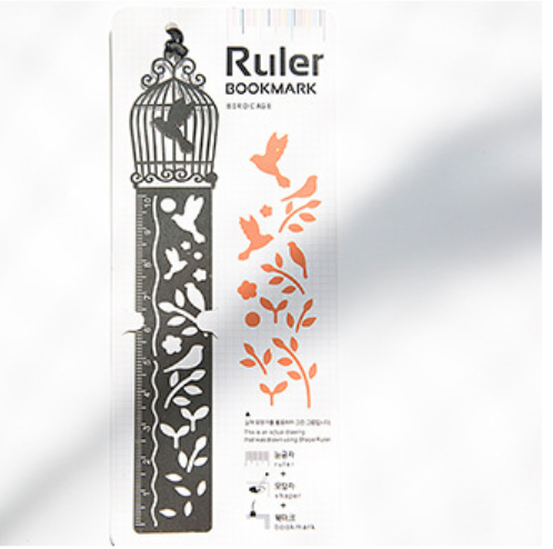 Hollow Bookmark Ruler