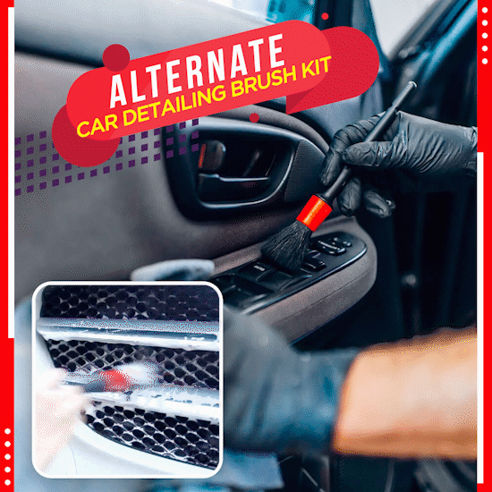 Alternate Car Detailing Brush Kit (5PCS)