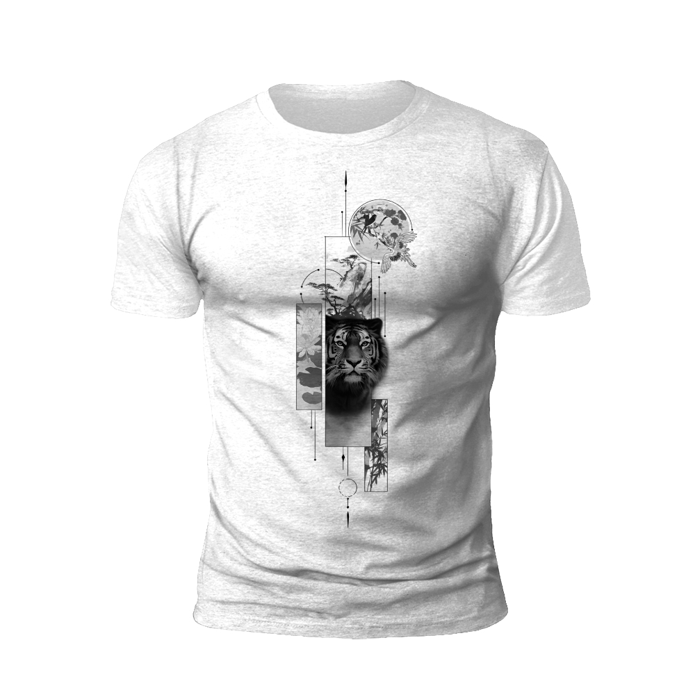 Tiger's Balance: The Art of Zen and the Wild T-shirt