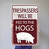 Farm Warning Signs - Vintage Metal Signs - 20*30cm/30*40cm - Warning&Farm
