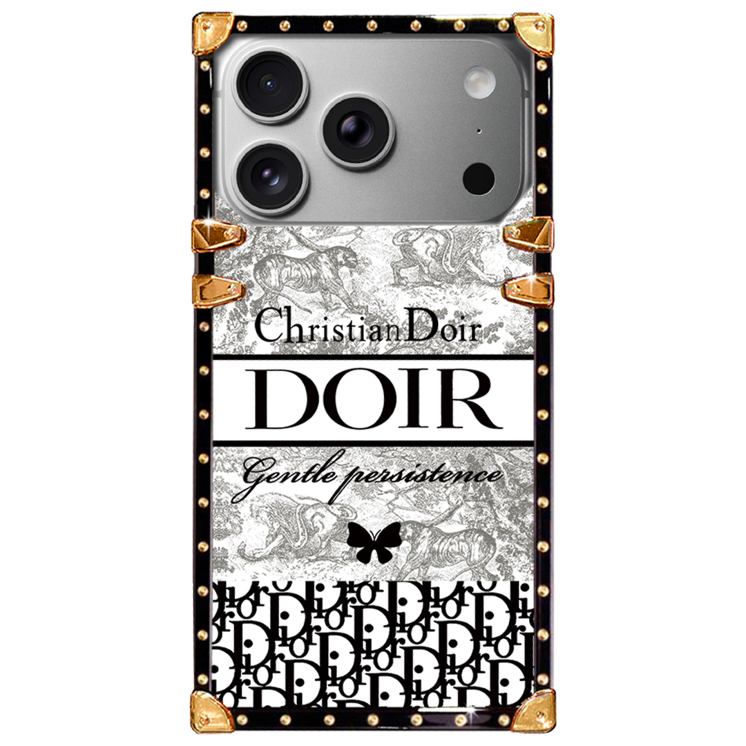 Christian Dior Trunk Case | Designer Animal & Monogram Phone Cover for iPhone & Samsung