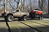RC Trailer Metal 1/10 Scale Trailer Kit, for RC Crawler axial SCX10 D90 Wrangler TRX6 TRX4 Redcat GEN8 RGT 86100 SMT CFX CC01 CC02 LC80 trx4 Upgrades (RC Trailer Kit)