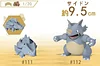 1/20 Scale World Zukan Nidoking Set, Rhydon Set & Dragonair Set - Pokemon Resin Statue - SXG Studios