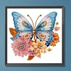 Diamond Painting-DIY Crystal Rhinestone Garden Butterfly