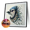 Diamond Painting -DIY Round Drill Stone Art Bluebird(40x40cm)