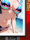 Boa Hancock Swimsuit Decorative Painting - ONE PIECE - BLK Studio