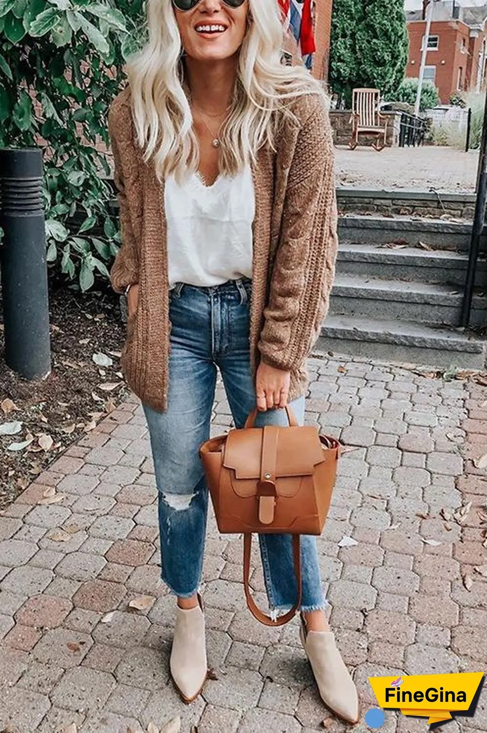 Cable Knit Cardigan