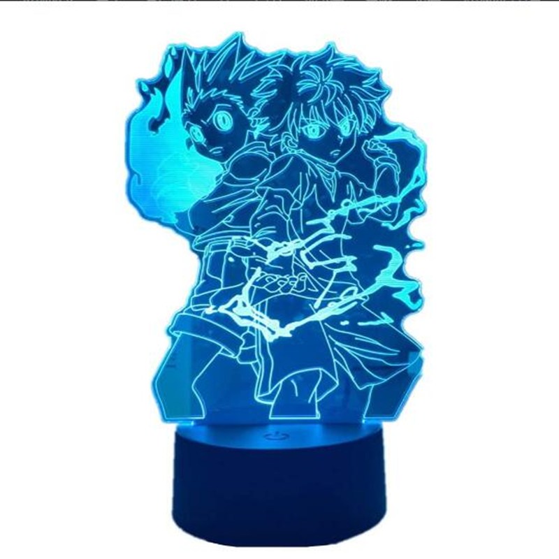 

Anime Cartoon Touch Control LED-3D Night Light, 501 Original