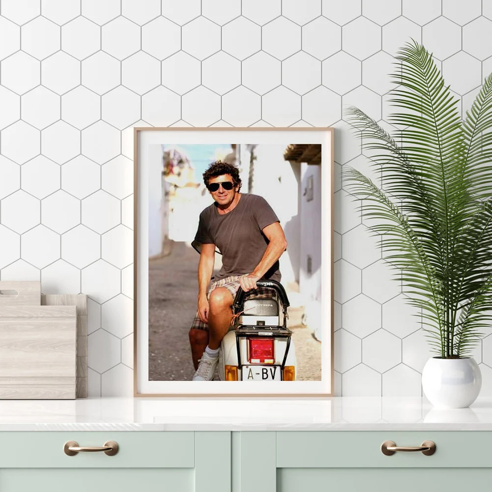 Full Round Diamond Painting 30*40cm - Patrick Brewer