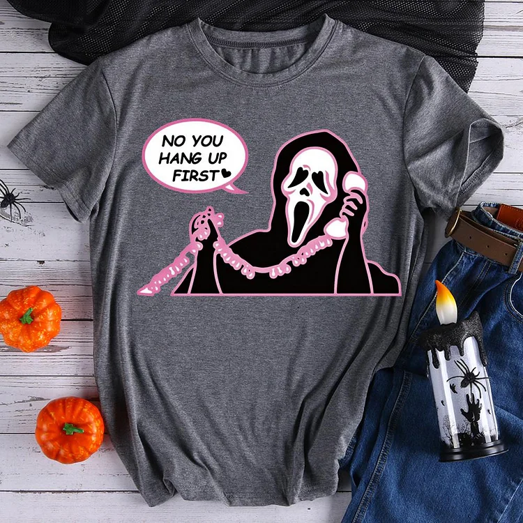 Halloween Funny Horror Movie Fan T-Shirt-06978-Annaletters