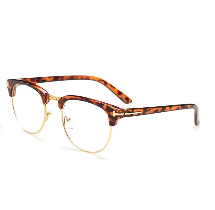 Unisex Classic Semi-Rimless Sunglasses Eyeglasses