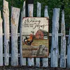 Chicken On The Farm - Vintage Metal Signs - 20*30cm/30*40cm