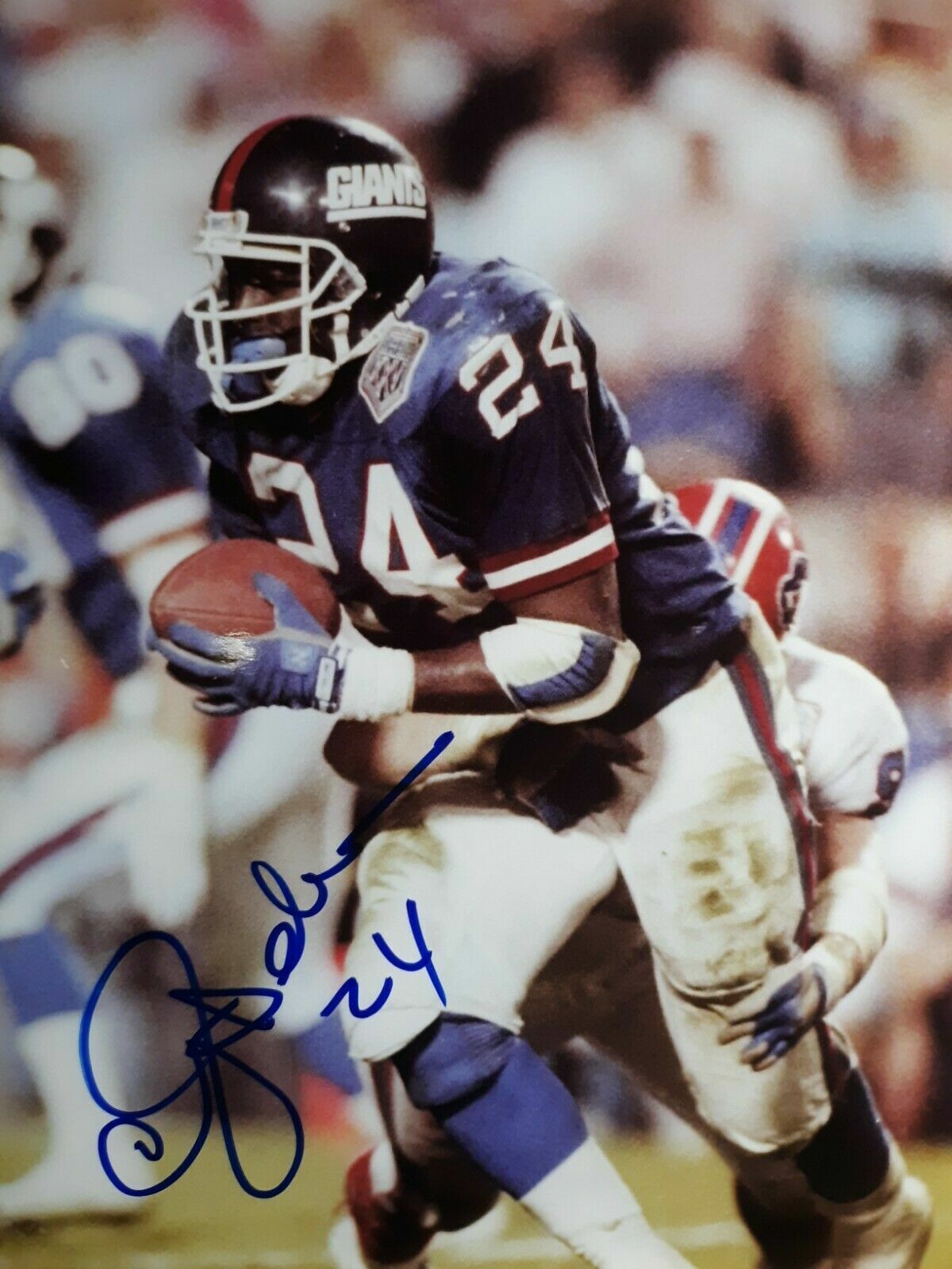 Otis Anderson Autographed Signed 8x10 Photo Poster painting ( Giants ) REPRINT